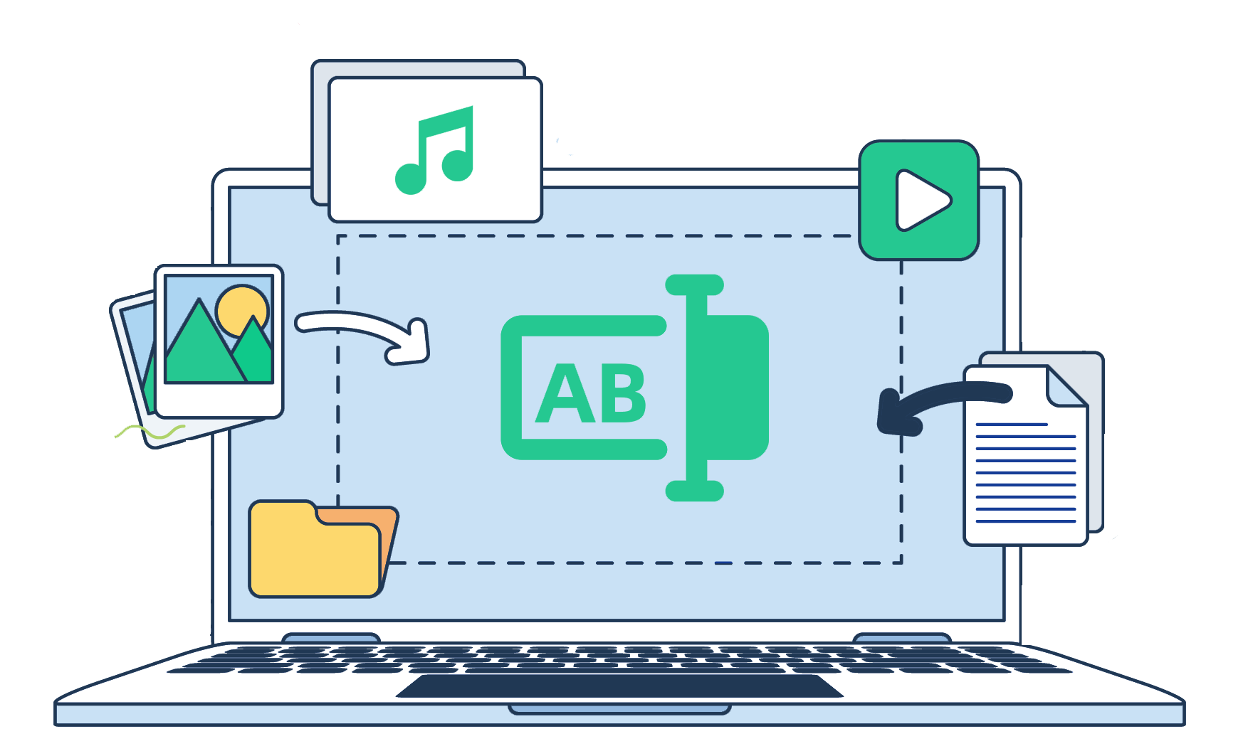 Soporte para múltiples tipos de archivos