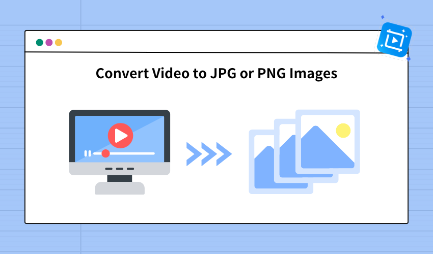 Converta vídeo em imagens JPG ou PNG